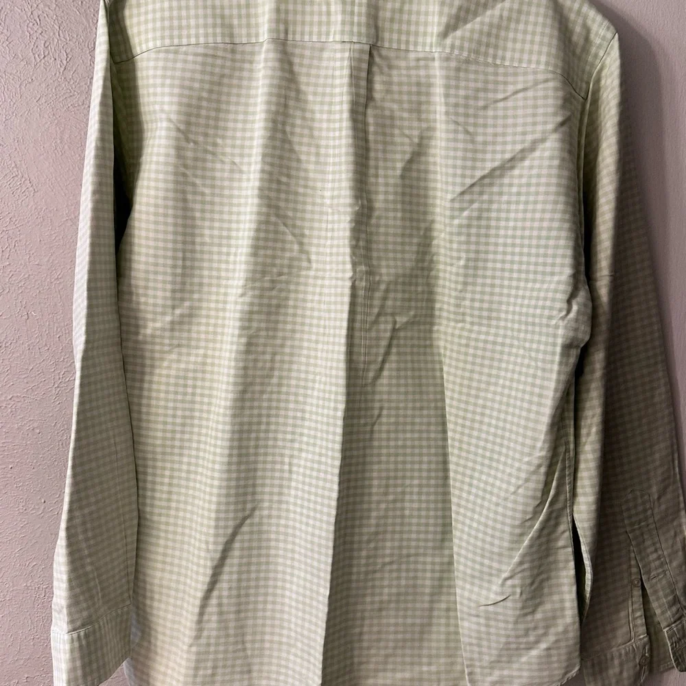 Ralph Lauren Light Green Gingham Shirt Aize XL